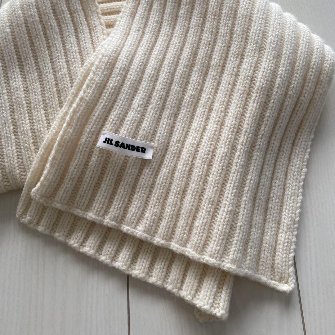 １月18日まで　JIL SANDER ニットマフラー