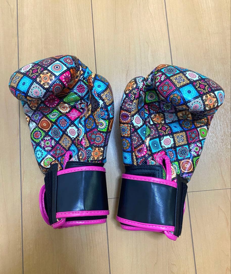 TWINS SPECIAL ボクシンググローブ 8oz カラフル パッチワーク柄