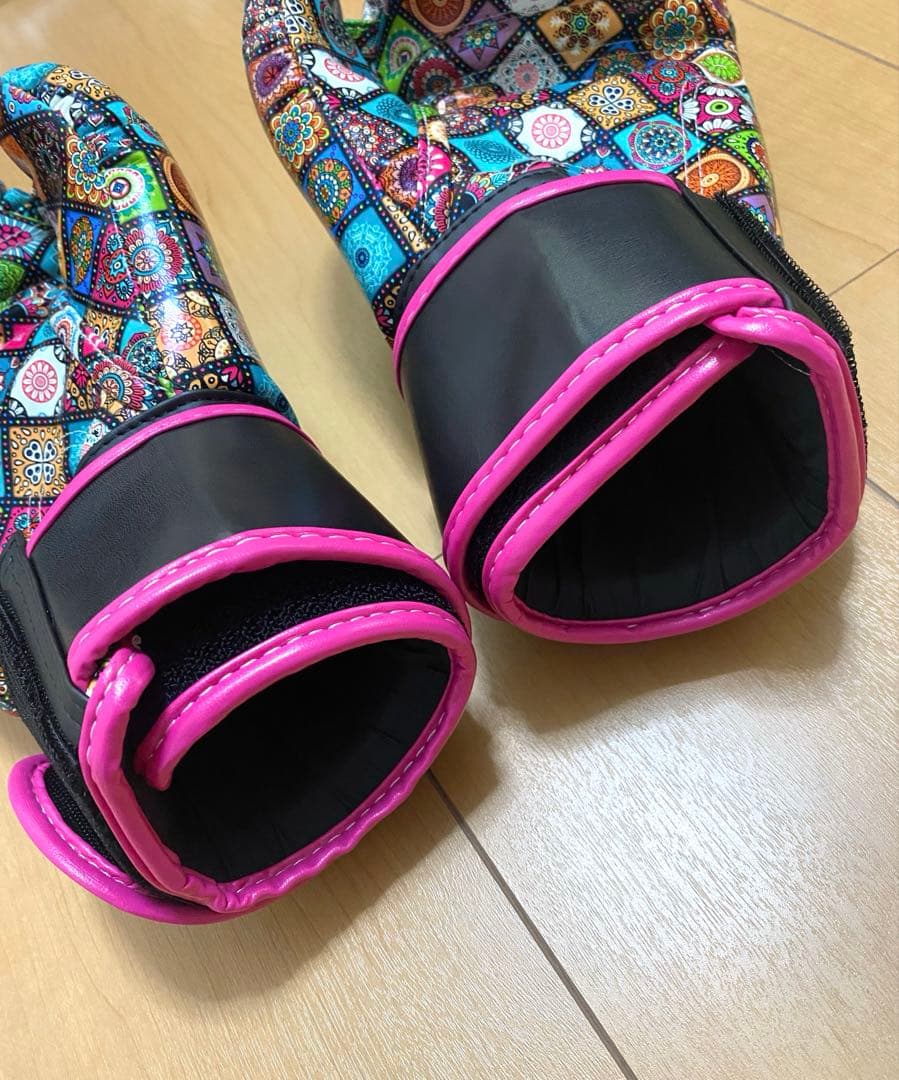 TWINS SPECIAL ボクシンググローブ 8oz カラフル パッチワーク柄