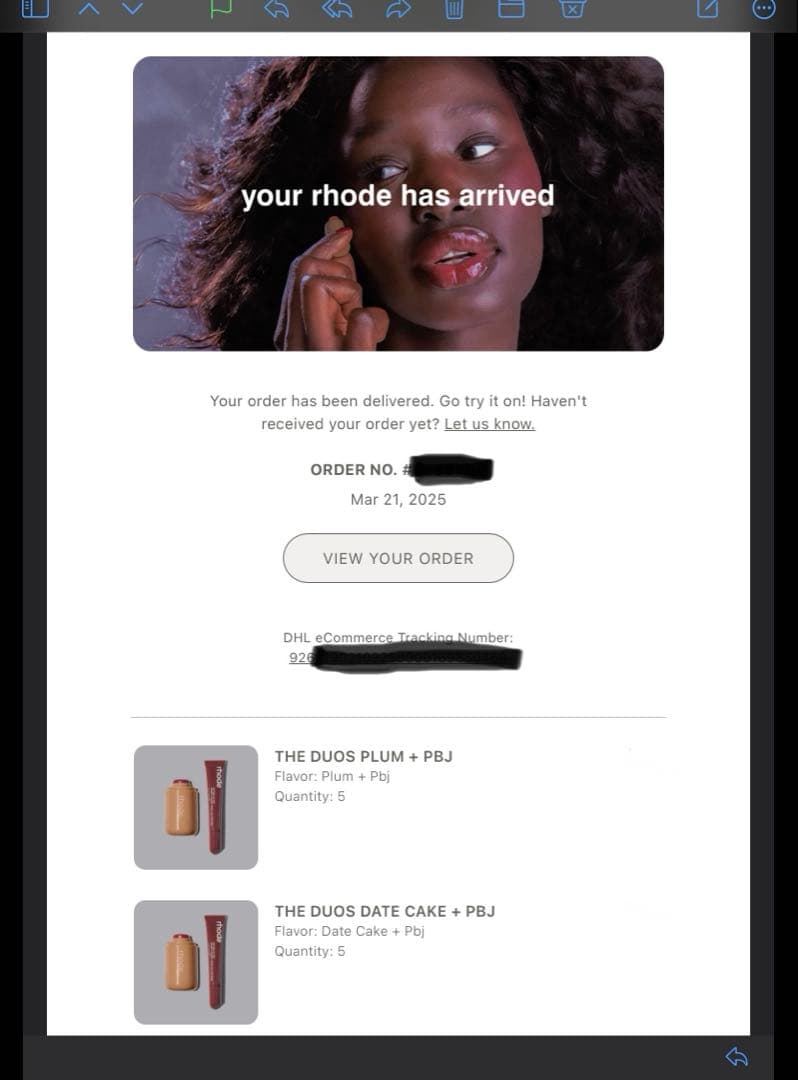 RHODE ポケット ブッラシュ ＋ リップ ティント セット