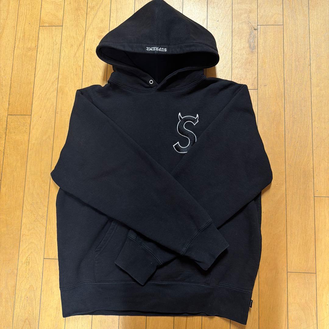 supreme S Logo Hooded Sweatshirt ツノ