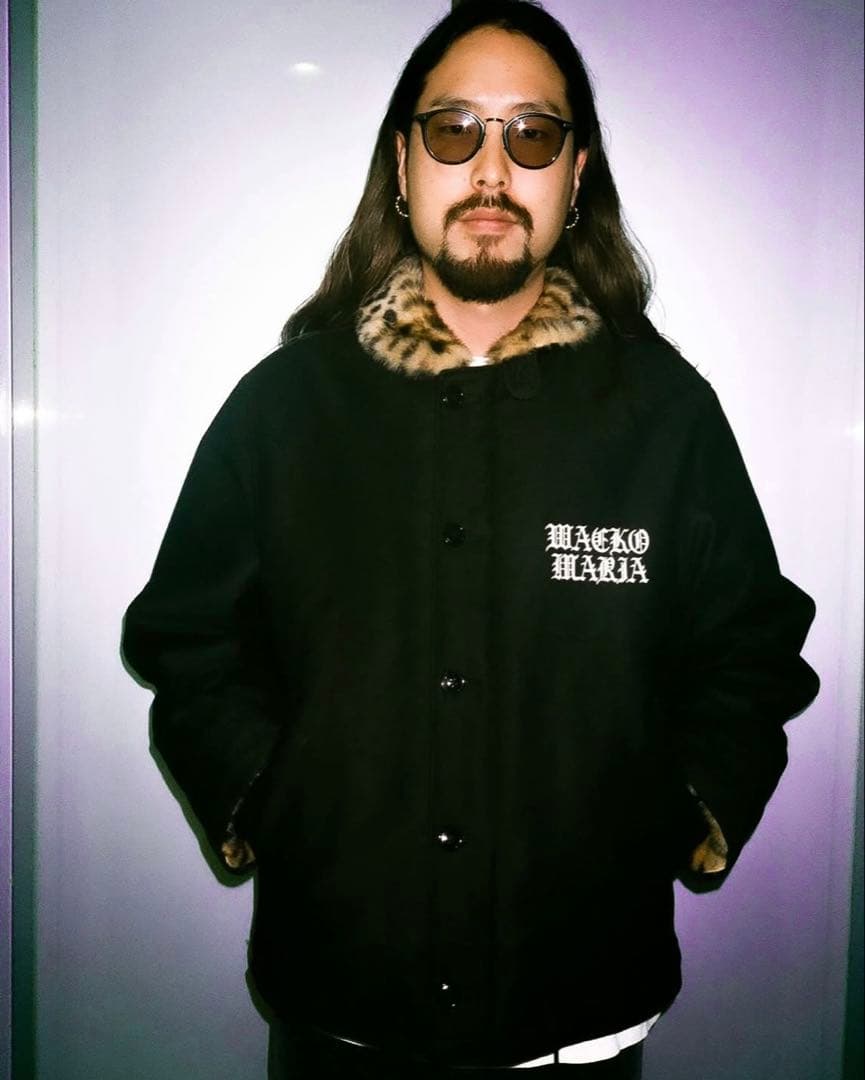 25FW 未使用 WACKOMARIA レオパードN-1デッキジャケット M