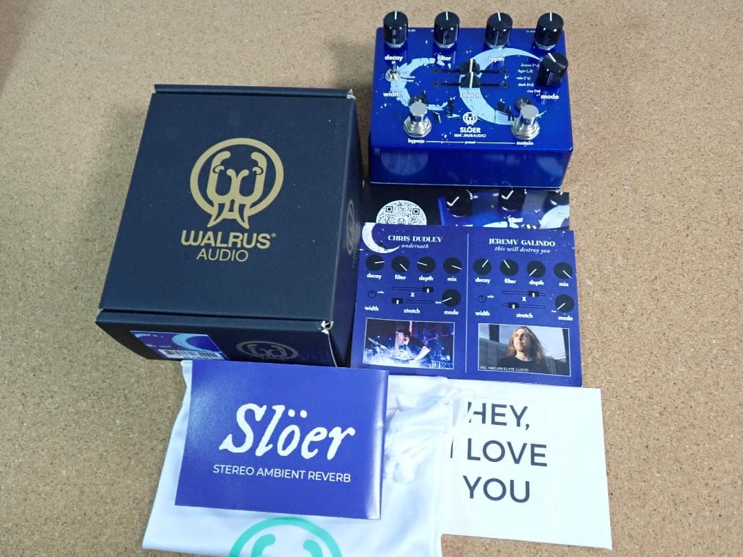 ギター WALRUS AUDIO Sloer Stereo Ambient Reverb