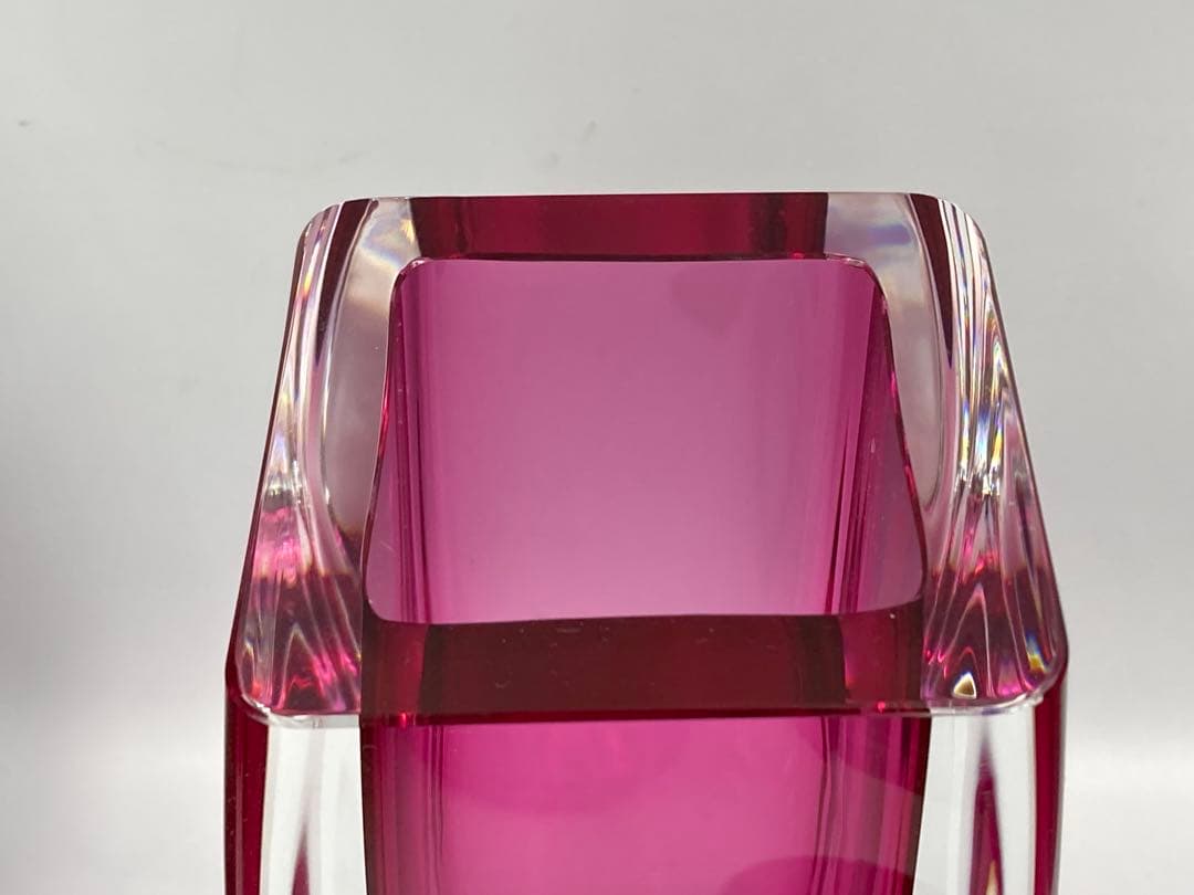 花瓶　HOYA CRYSTAL ホヤクリスタル　管mpr