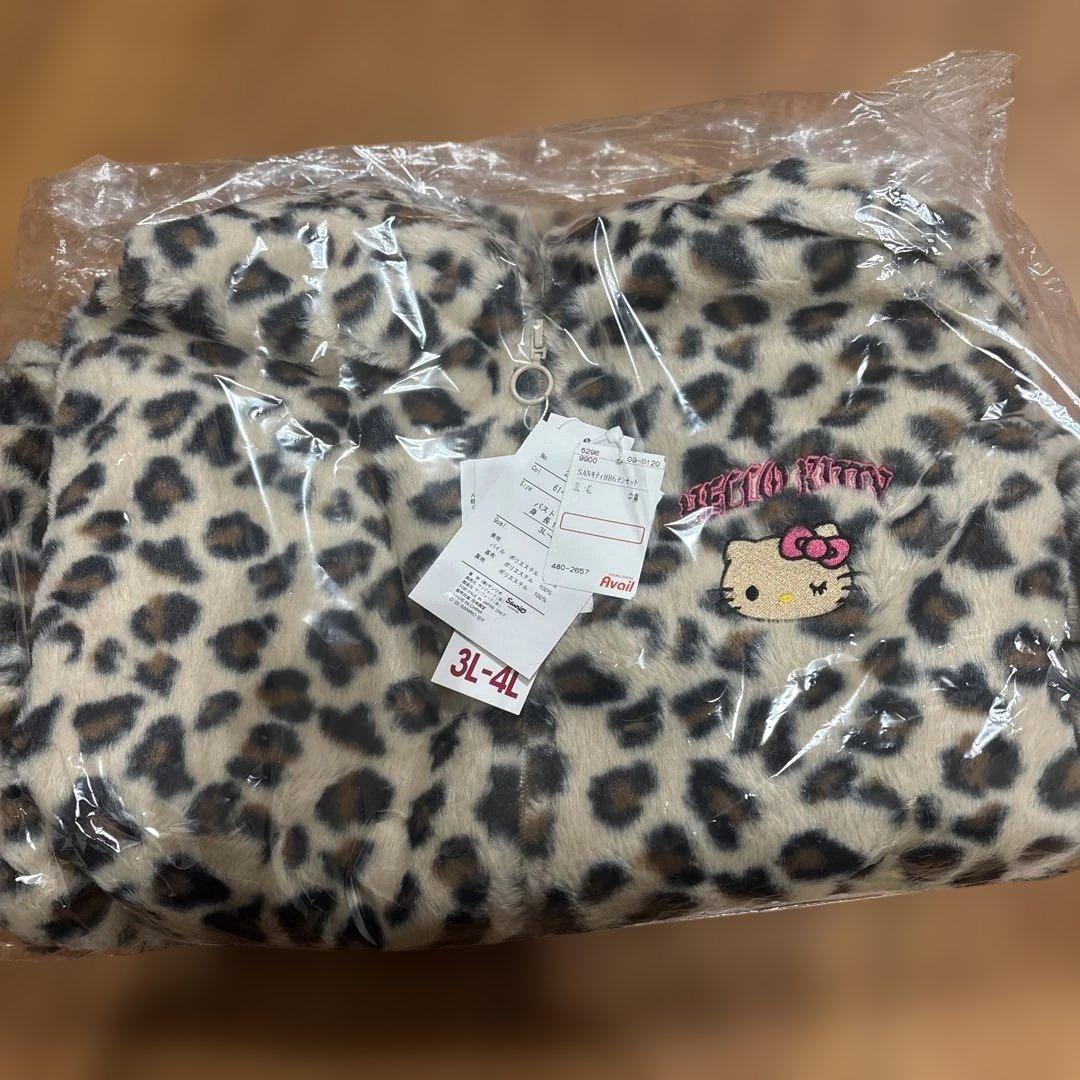 アベイル　しまむら　ハローキティ　ヒョウ柄　日焼けキティ福袋3L-4L 6点