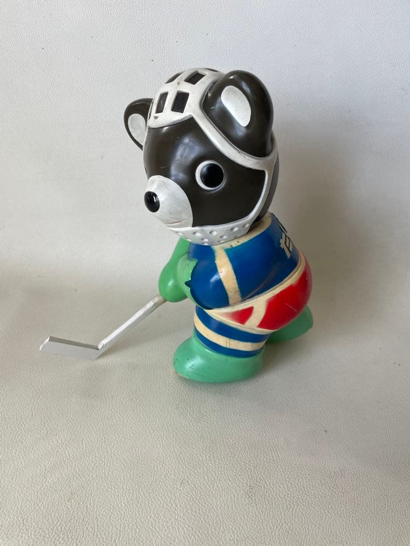 拓銀 たくちゃん 拓ちゃん ソフビ貯金箱 カウンター用 店頭用 アイスホッケー