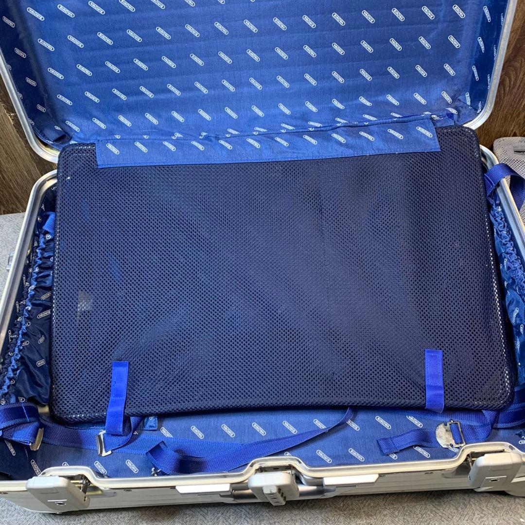 J816 RIMOWA TOPAS スーツケース 廃盤 2輪 青ロゴ リモワ