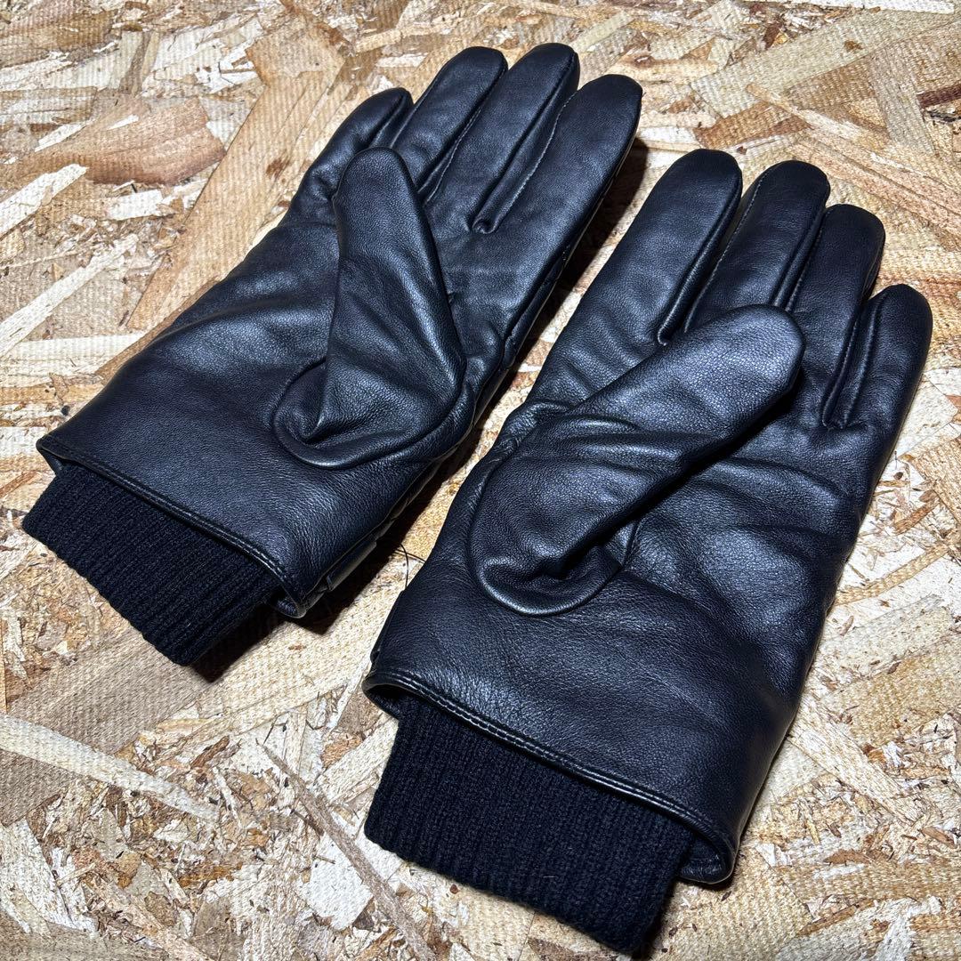 Barbour バブアー　キルティング　レザー　手袋　size Ｌ