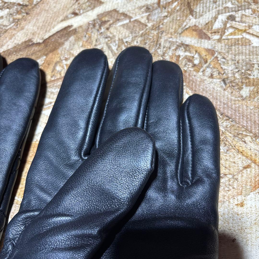 Barbour バブアー　キルティング　レザー　手袋　size Ｌ