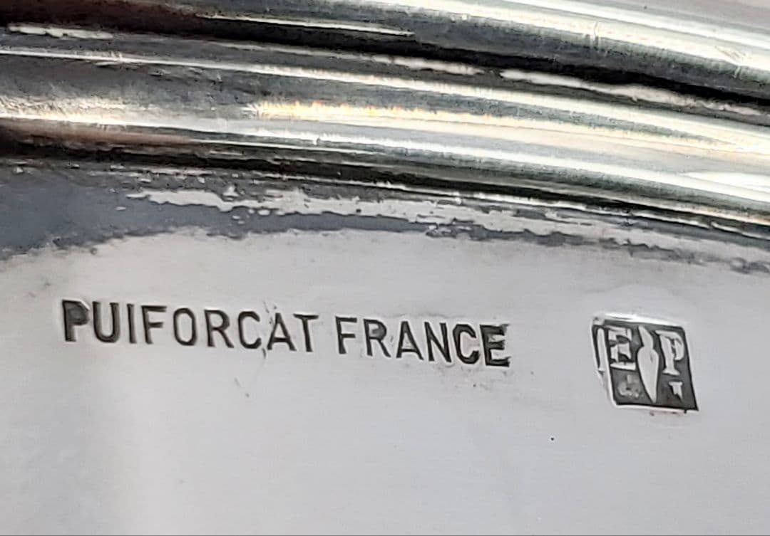 フランス製 Puiforcat ピュイフォルカ　ワインクーラー　銀メッキ