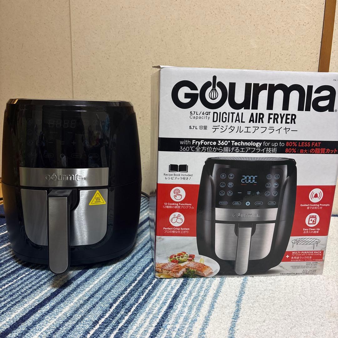 Gourmia 6QT デジタルノンフライヤー GAF698