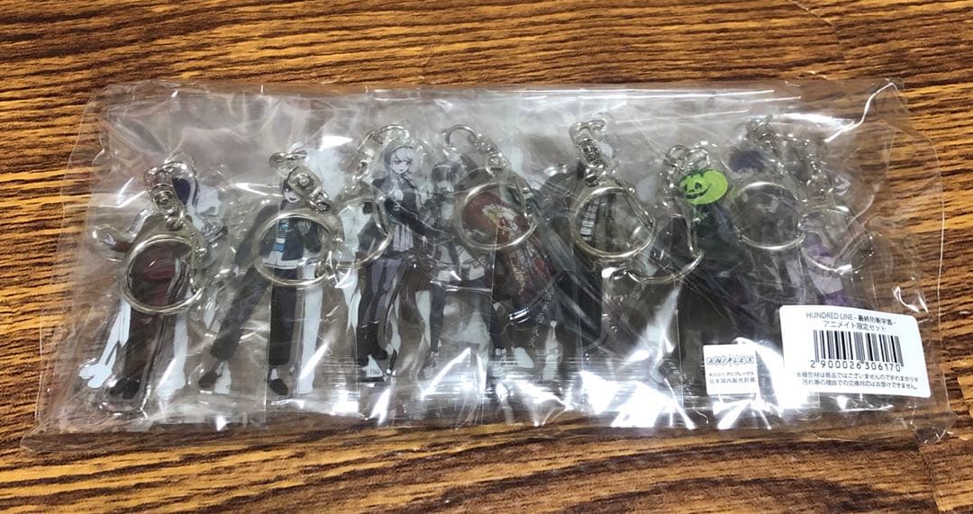 HUNDRED LINE 最終防衛学園　アニメイト特典　アクリルキーホルダー