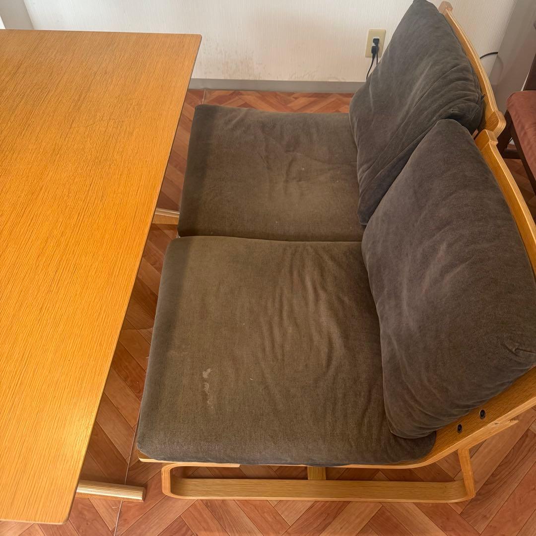 KUROGOMA　無印リビングでもダイニングでもつかえる　ダイニングセット