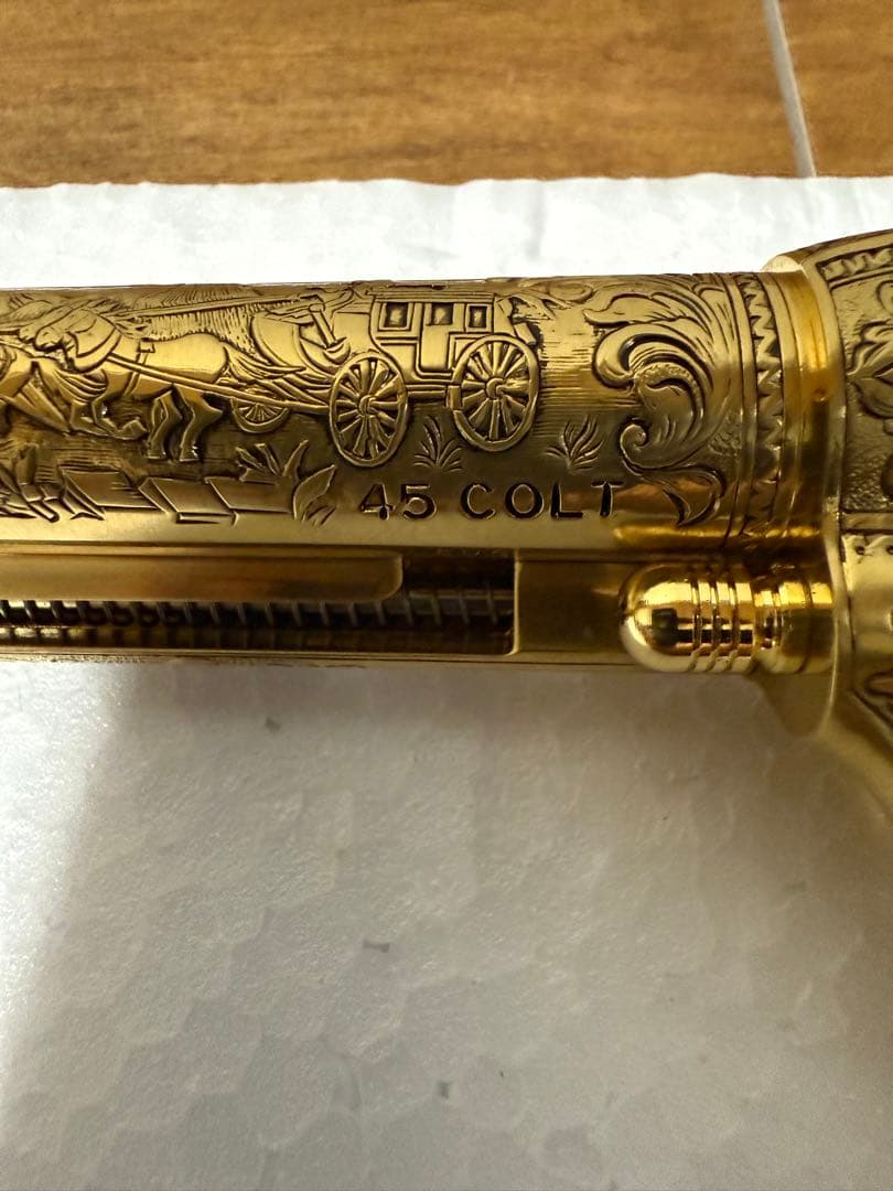 フランクリンミント　ジョン・ウェイン ウエスタン記念 金属製モデルガン