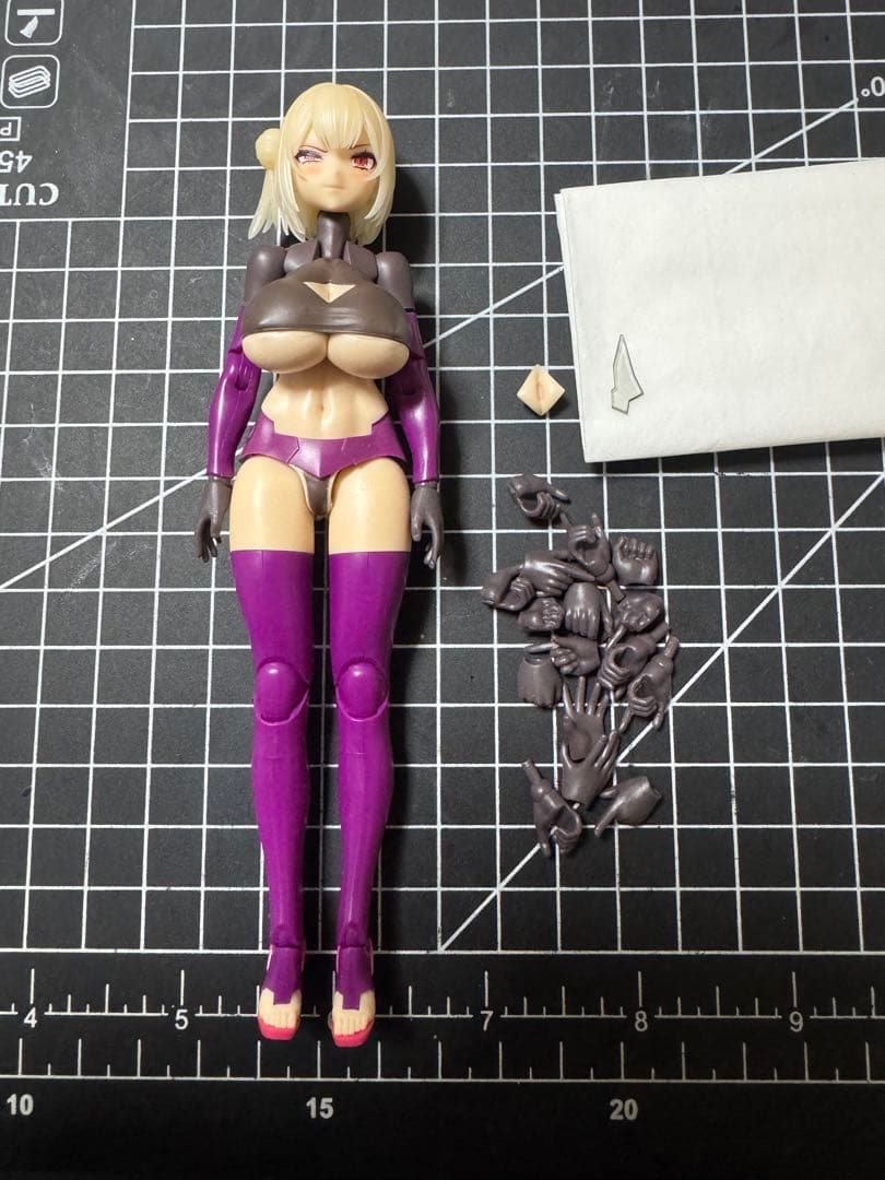 メガミデバイス muscuto 紫戦闘員