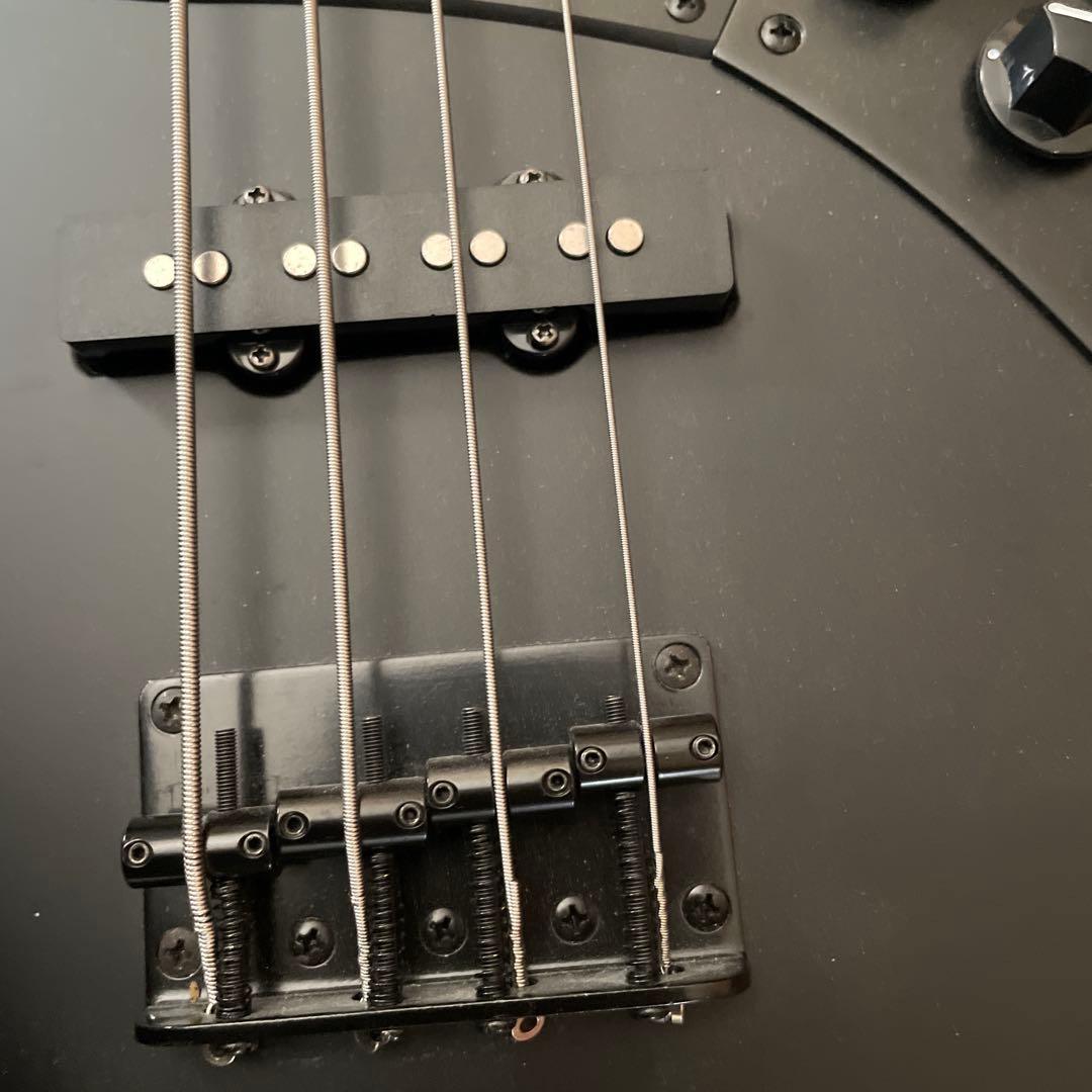 SELDER マットブラック 4弦エレキベース