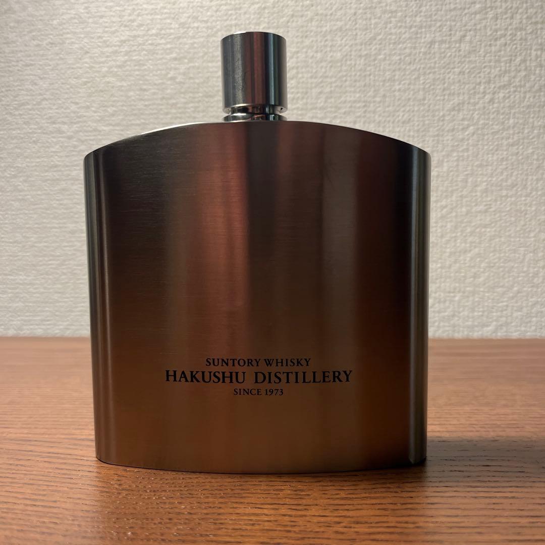 白州12年　700ml、スキットル、グラス、新品【12/25 23:55まで】