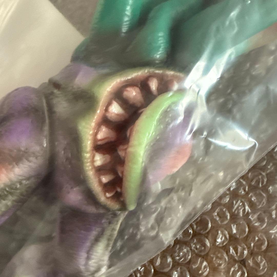 ソフビ　ポゴナ造形　黒い仔ヤギ（かっこわらい雑貨店塗装）未開封