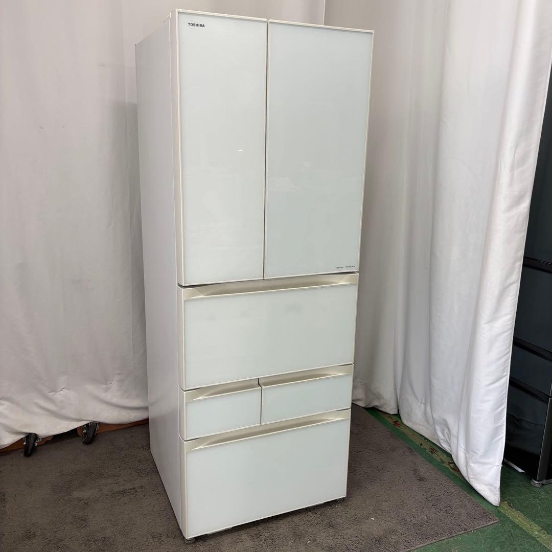 857❤️冷蔵庫　東芝　500-600ℓ　フレンチドア　大型　中古　安い　設置無料