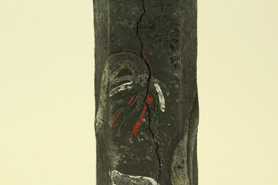 中国美術 龍紋 硯 墨(ZE474)