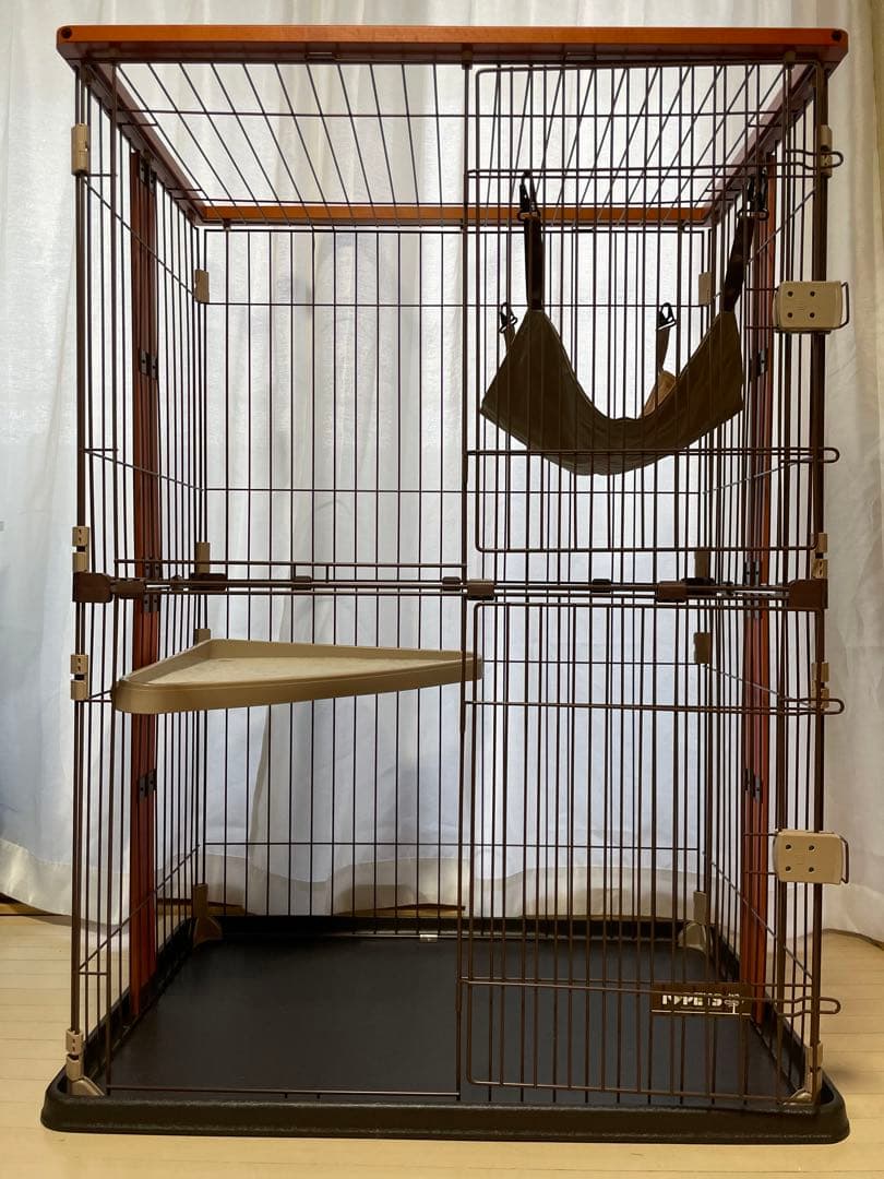 ボンビアルコン ウッドワン サークル キャット ワイドドアタイプ（ペットケージ）