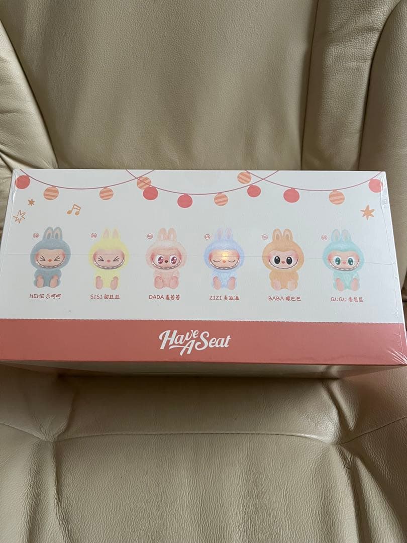 完全新品未開封品POP MART Have A Seatラブブ シュリンク付き