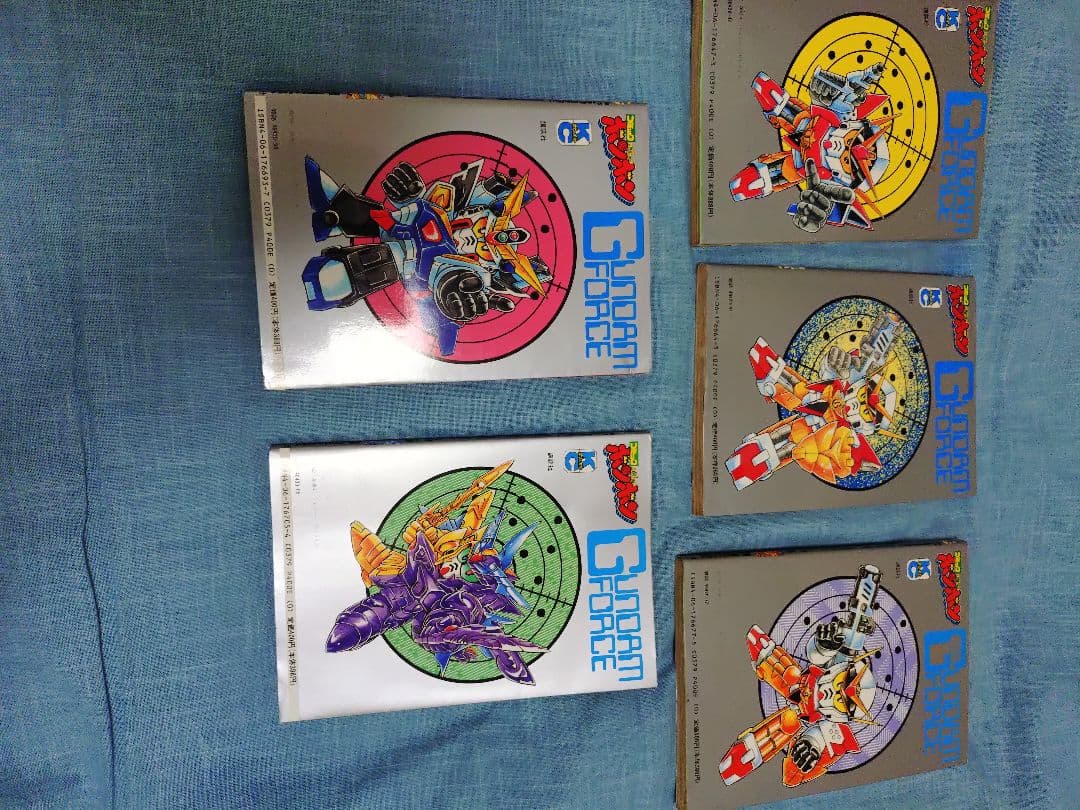 ボンボンコミック　ガンダムフォース　神田正広　全5巻セット　初版