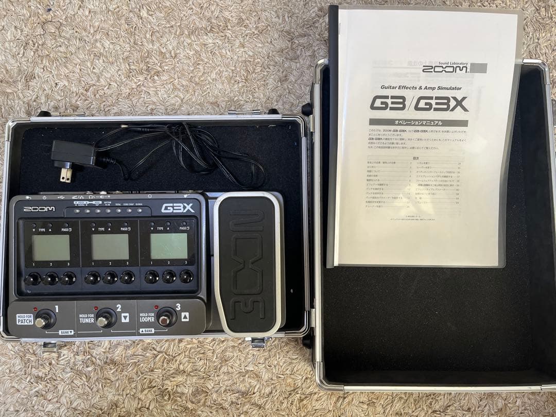 う*あ様 ZOOM G3X エフェクターボードセット