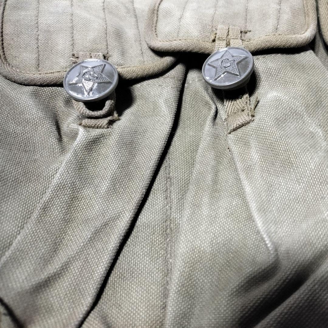 ソ連軍 実物 アフガン紛争 56式弾帯 カーキ