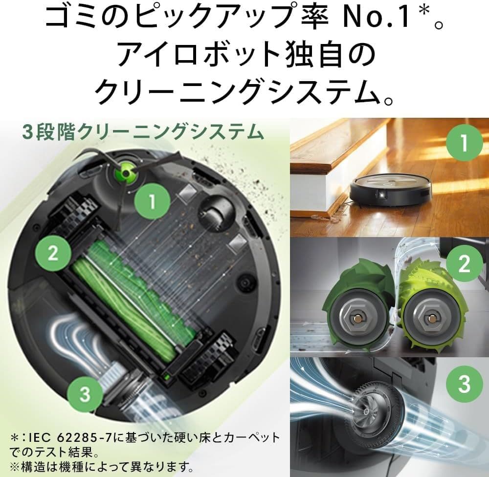 アイロボット ルンバ j7+ ロボット掃除機 J755860