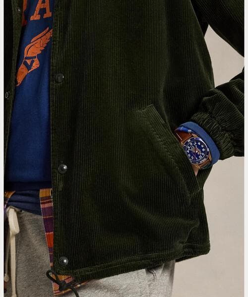 定価41800円 新品 ポロラルフローレン コーデュロイ コーチ ジャケット