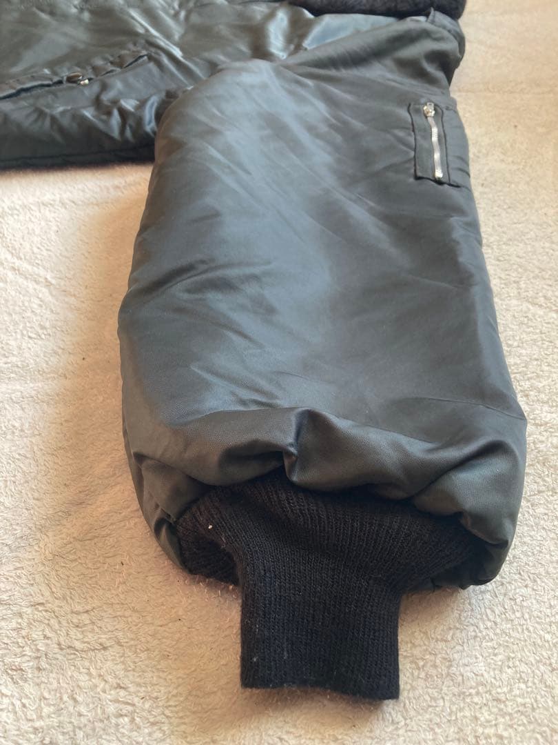 Dickies USA製 フライトジャケット ボアライナー ブラック 黒 XL