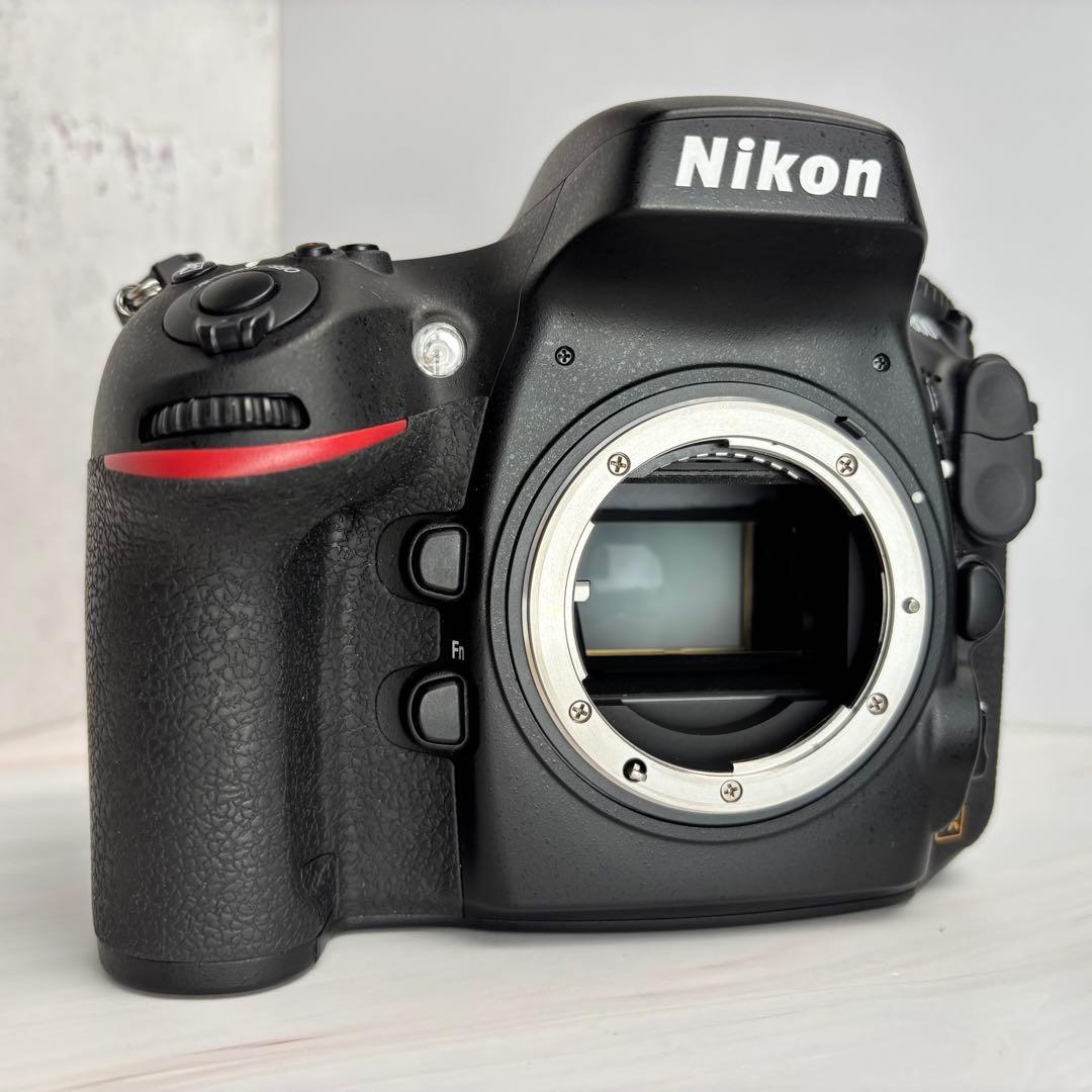 【新品同様】Nikon D800 《ショット数2233回・バッテリー劣化度0》