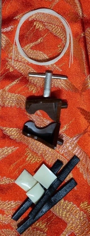 ミニチュア琴 本格的な素材