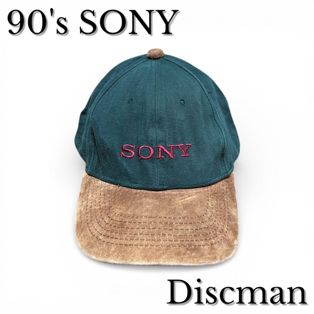 90's SONY Discman 企業 プロモーション キャップ 当時モノ