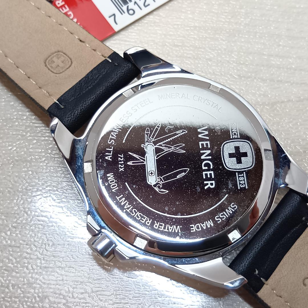 希少 限定品 未使用 ウェンガー Wenger 7212X クォーツ メンズ