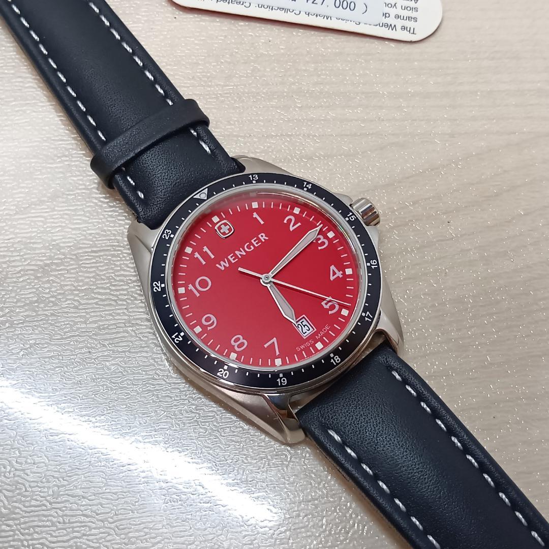 希少 限定品 未使用 ウェンガー Wenger 7212X クォーツ メンズ