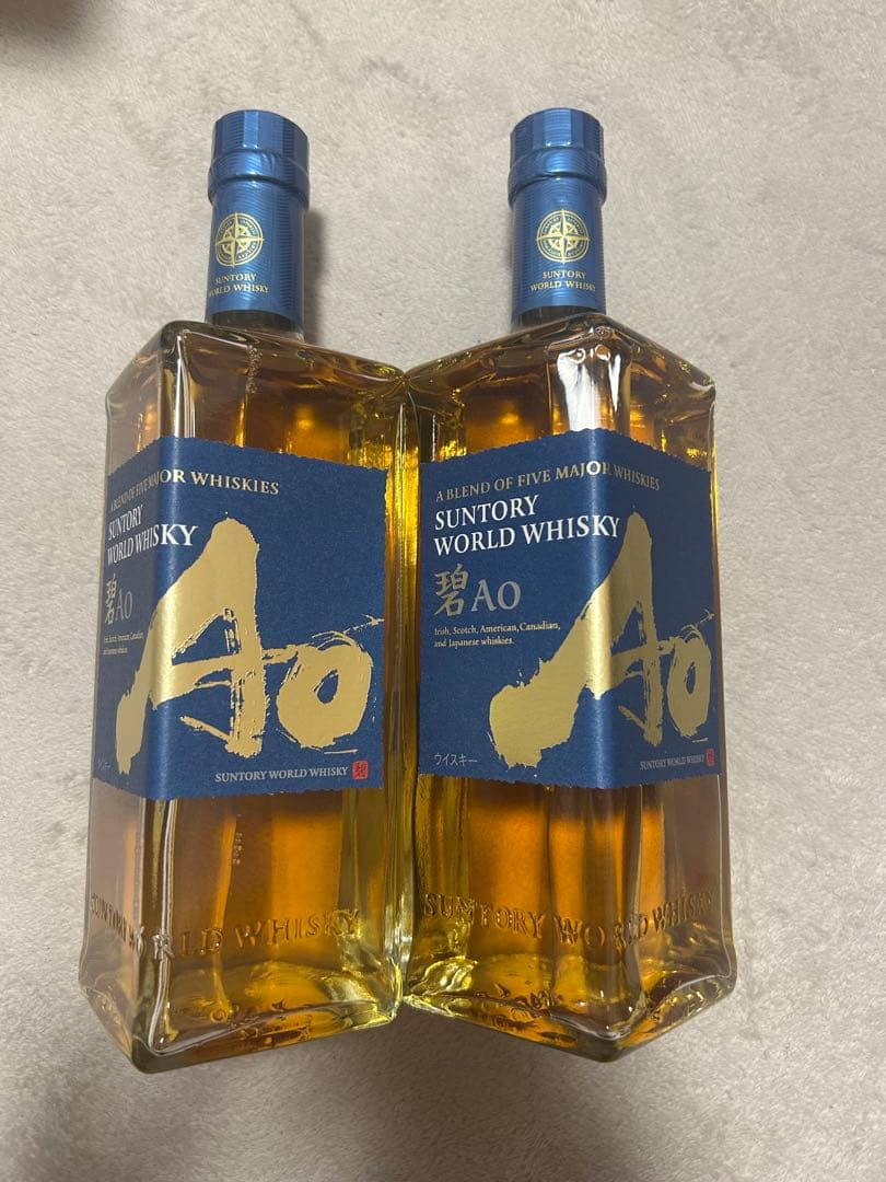 【新品】SUNTORY(サントリー)　ウィスキー アオ　AO 碧　2本セット