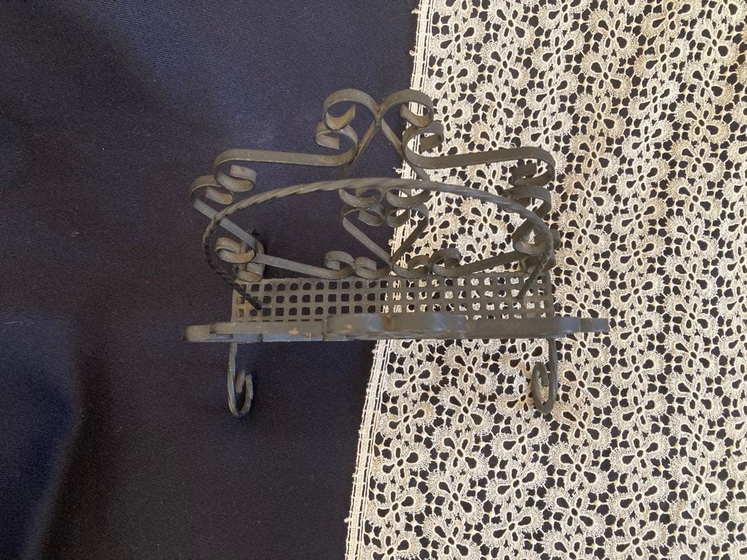 フランスアンティーク おままごと マガジンラック アイアン レターラック