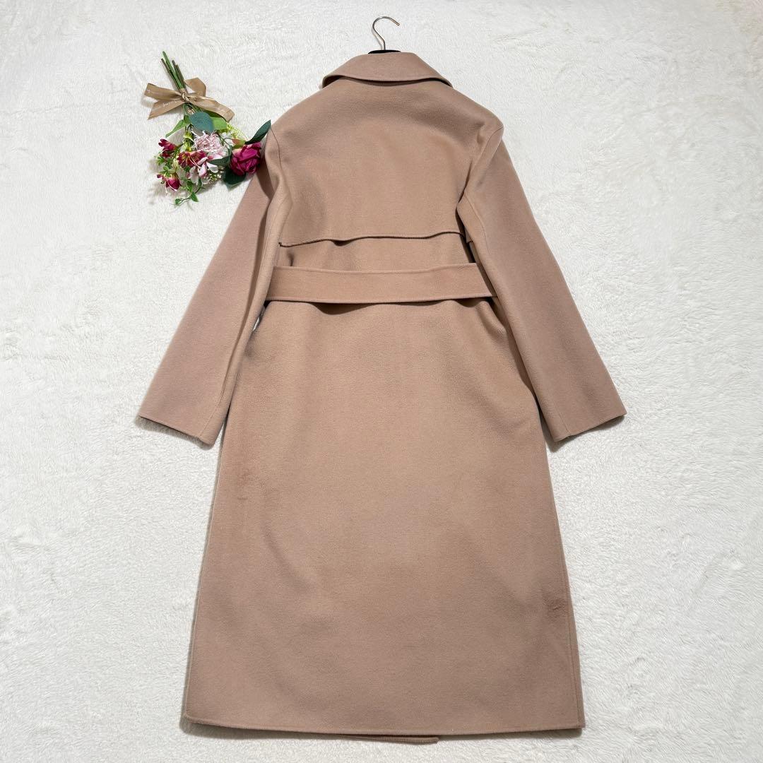 美品　セオリー ロングコート　ダブルフェイス カシミア混　2022年