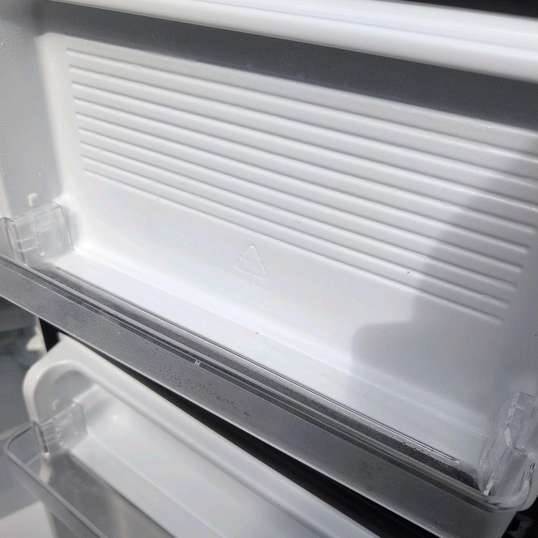 アイリスオーヤマ　2ドア　冷凍　冷蔵庫　NRSD-8A-B　81L　3