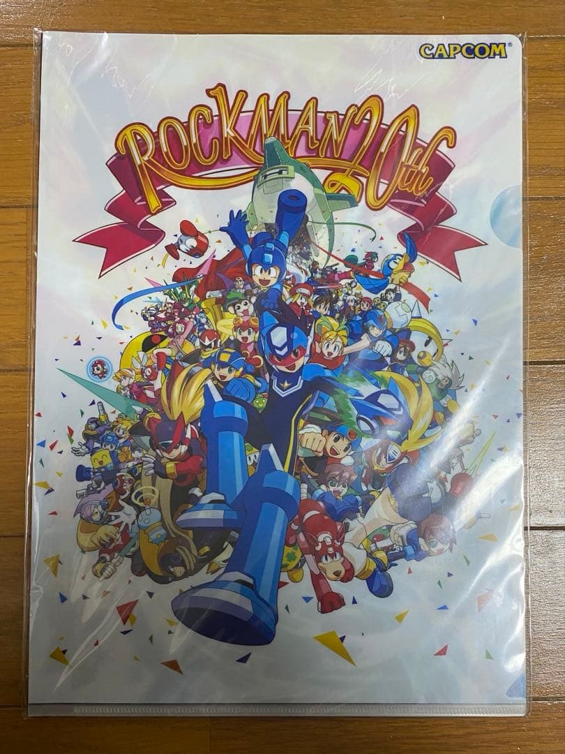 ロックマン20周年 クリアファイル 未開封4枚セット（流星のロックマン）