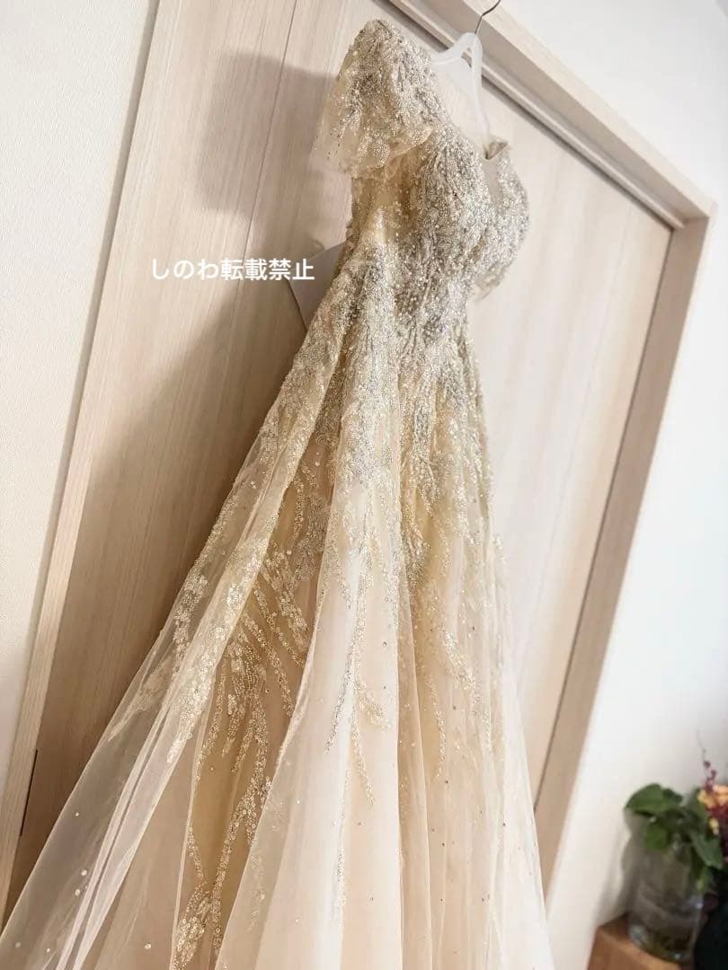 韓国ウェディングドレス　Monica Blanche