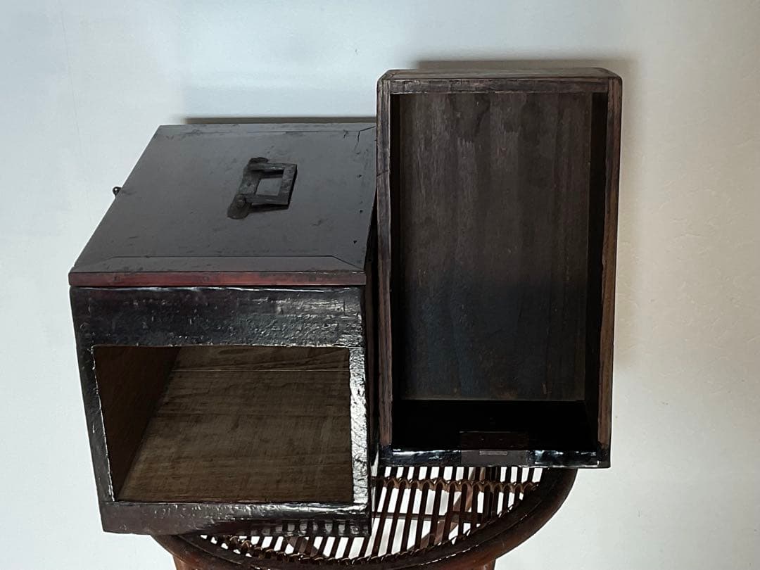 小箪笥　帳場箪笥　銭箱　硯箱　小引き出し　小物入れ　収納　古家具　古道具