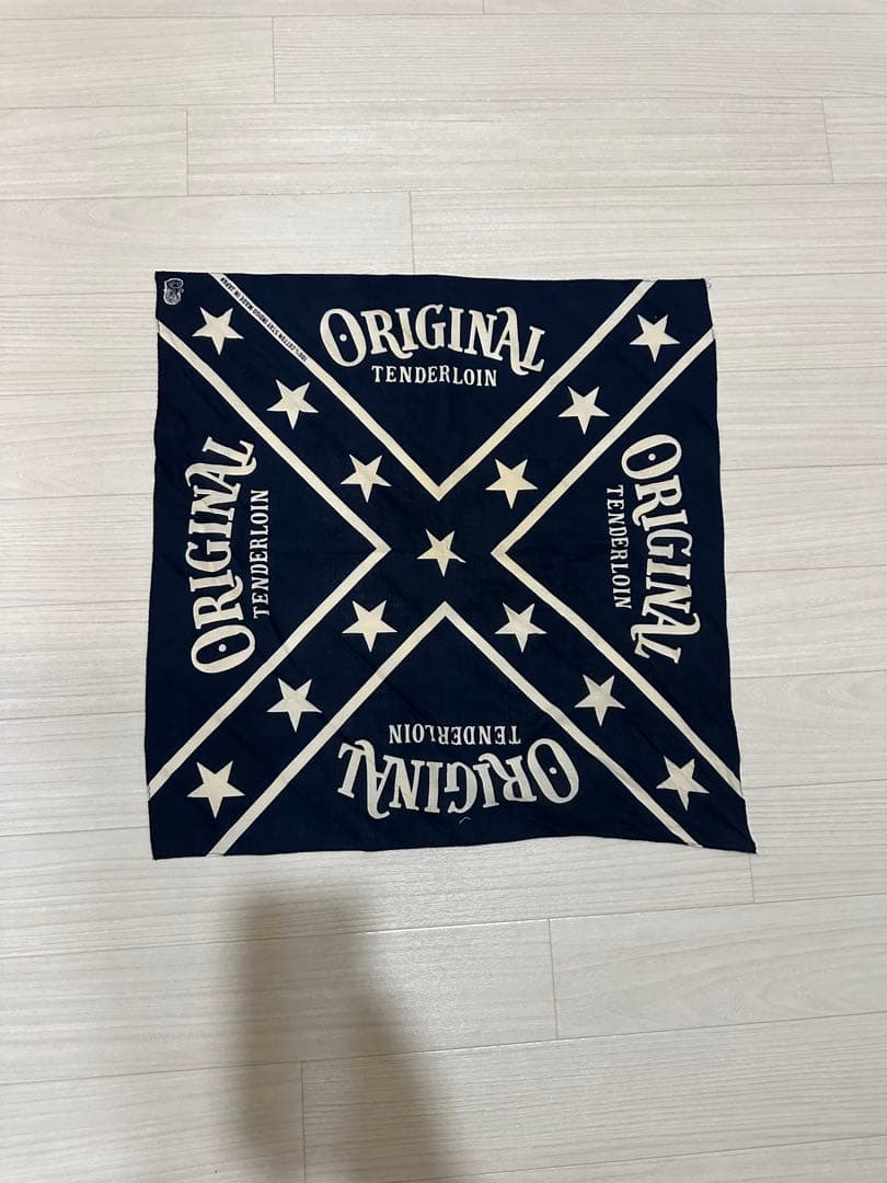 TENDERLOIN バンダナ 藍染