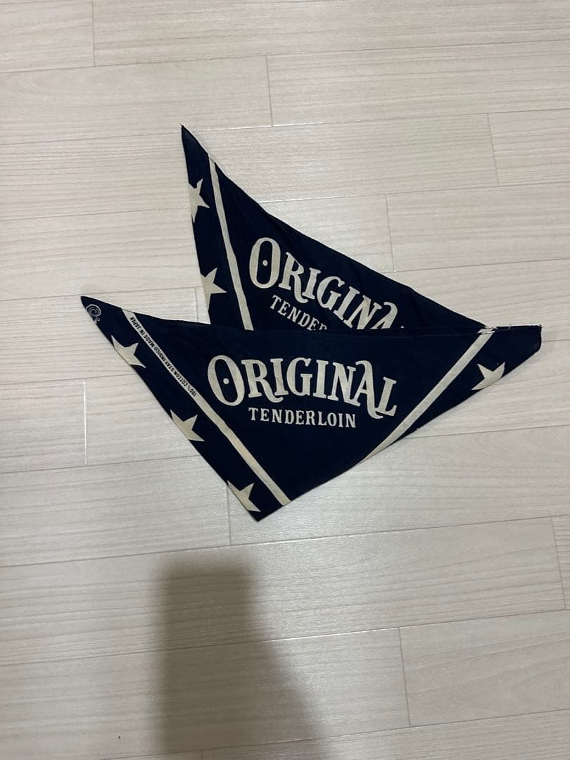 TENDERLOIN バンダナ 藍染