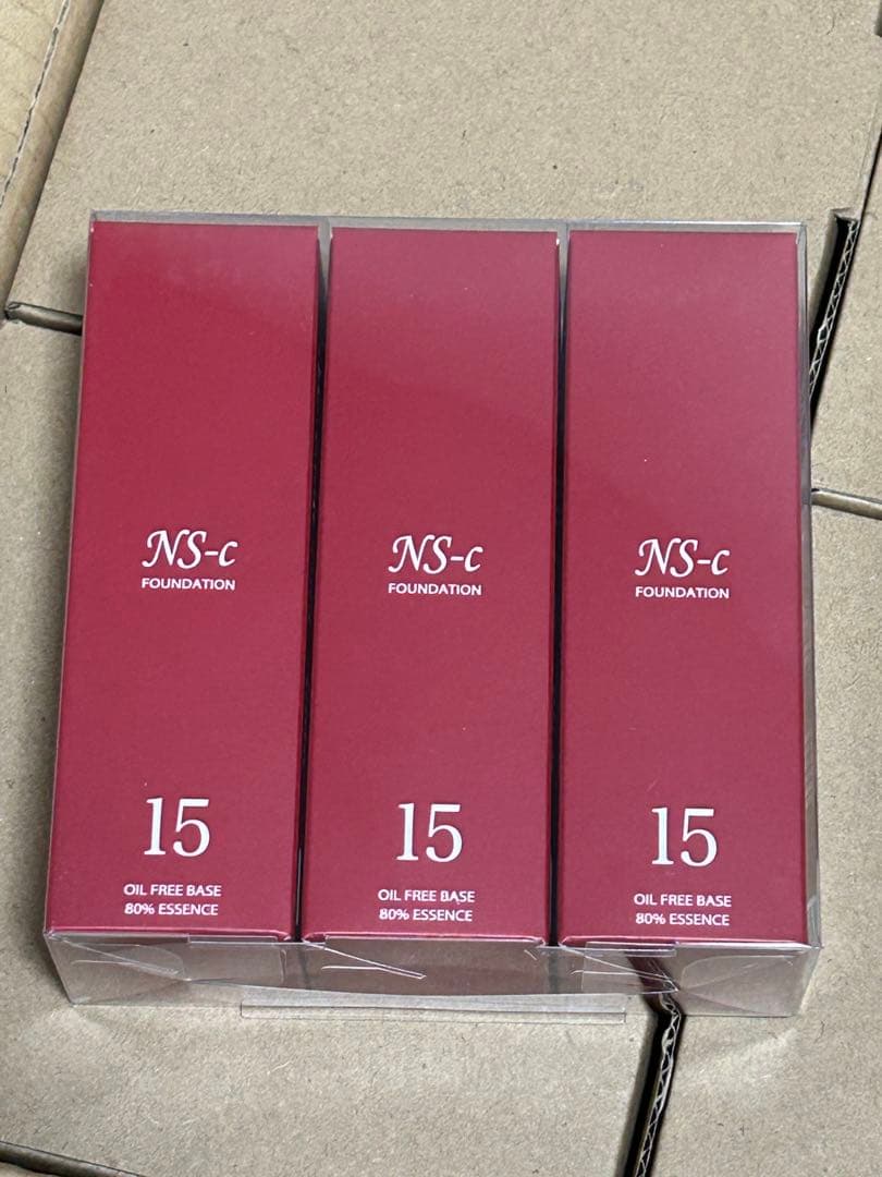3本セット:15号 ファンデーションS15 ナチュラルスイートファンデーション
