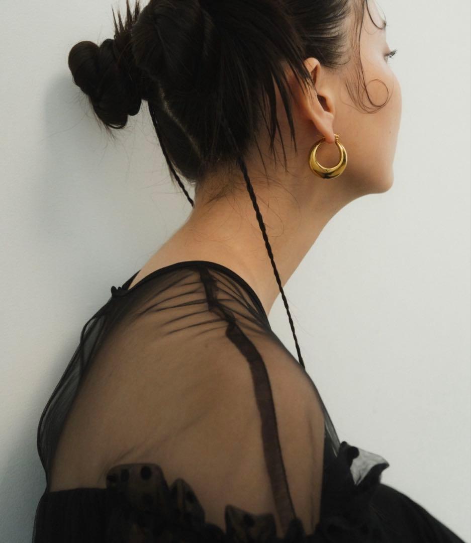 ANDRÉSDアンドレスド　フロッキードットパンツドレス