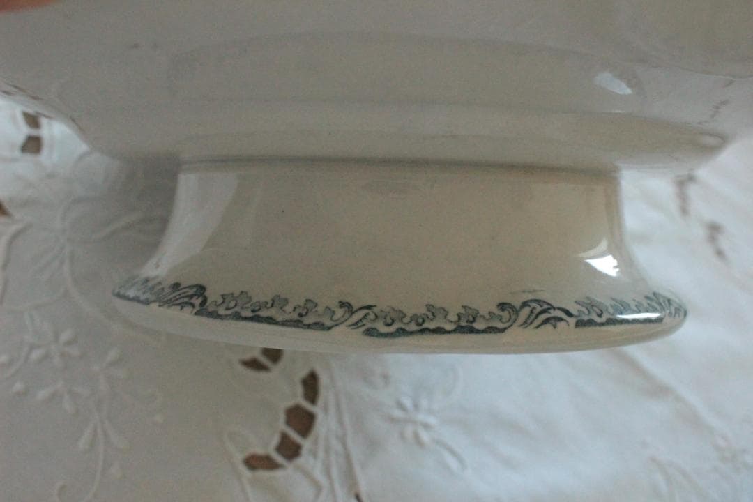 フランスアンティーク・ショワジールロワVILLARDコンポティエ・ケーキスタンド