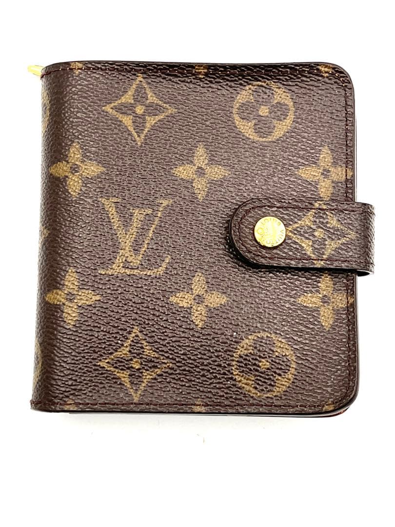 LOUIS VUITTON ルイヴィトン モノグラム コンパクトジップ 財布